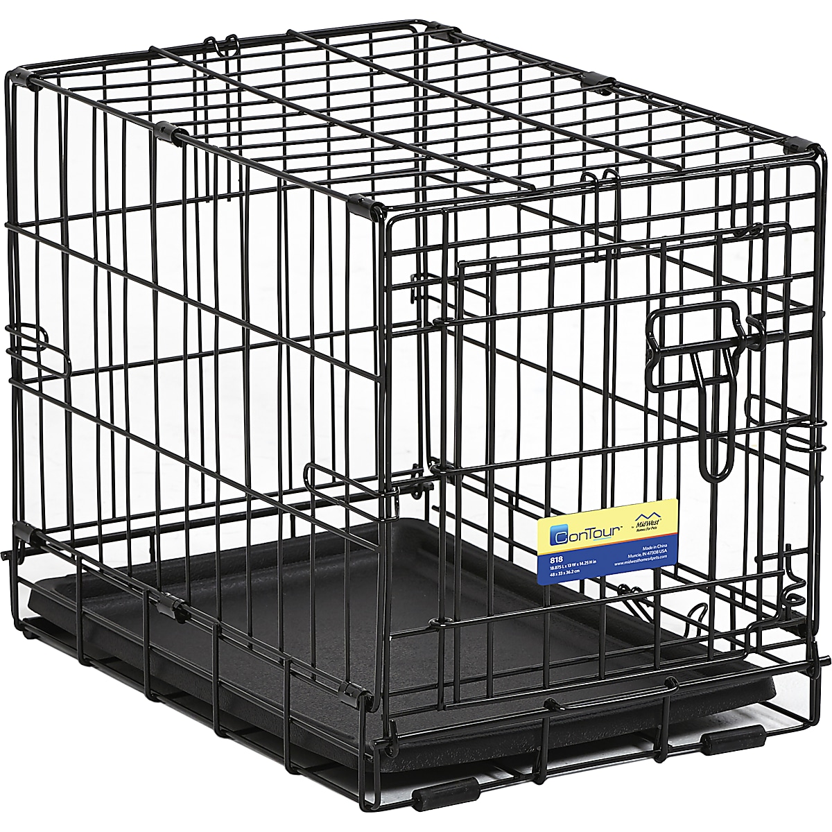 MidWest Homes iCrate Fold & Carry Single Door Crate image 1